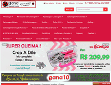 Tablet Screenshot of ganapresentes.com.br
